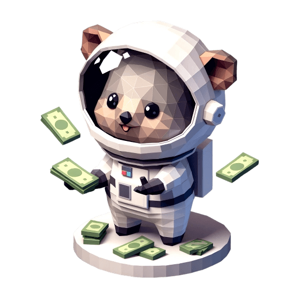 Quokka astronaut representing affiliate success